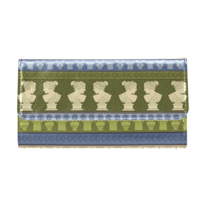 Ancient Greek Statue Print Design LKS301 Women's Trifold Wallet