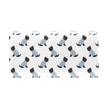 Scottish Terriers Print Design LKS3013 Women's Trifold Wallet