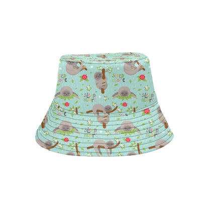 Sloth Print Design LKS305 Unisex Bucket Hat