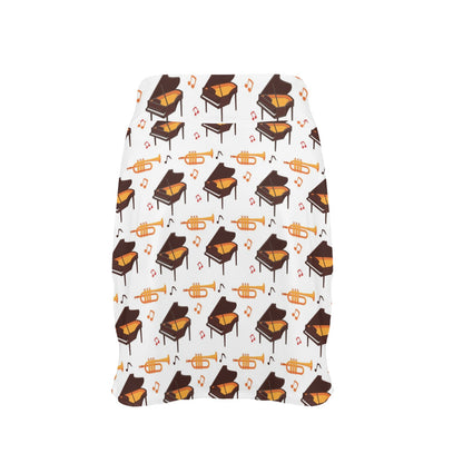 Piano Print Design LKS406 17" Golf & Pickleball Skort with Pockets