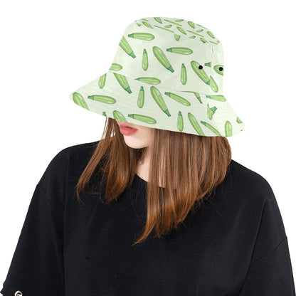 Zucchini Print Design LKS302 Unisex Bucket Hat