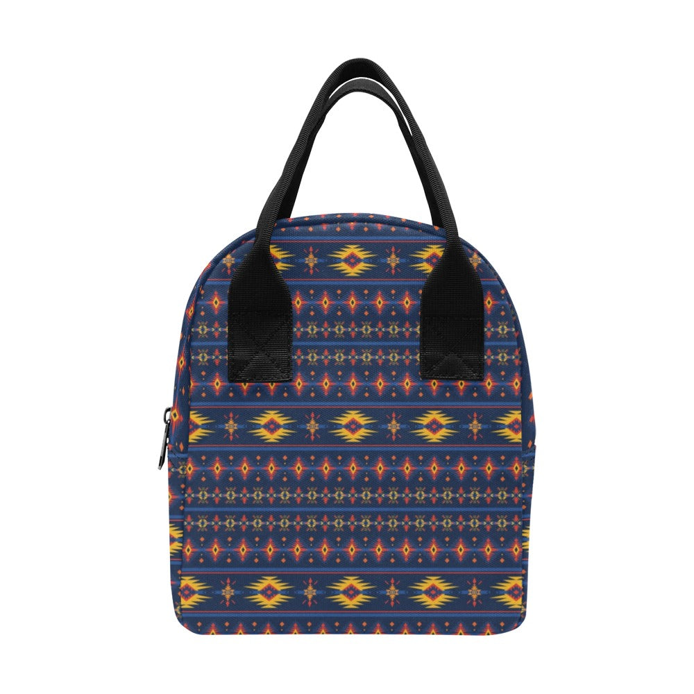 Southwest Pattern Print Design LKS306 Insulated Lunch Bag