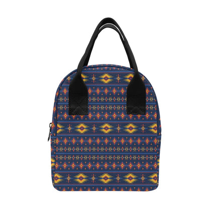 Southwest Pattern Print Design LKS306 Insulated Lunch Bag