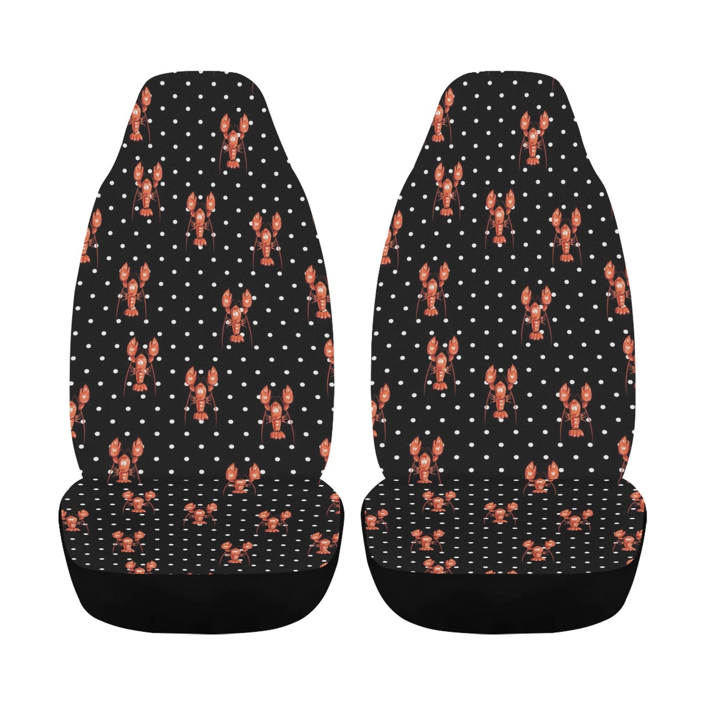 Lobster Print Design LKS401 Car Seat Covers