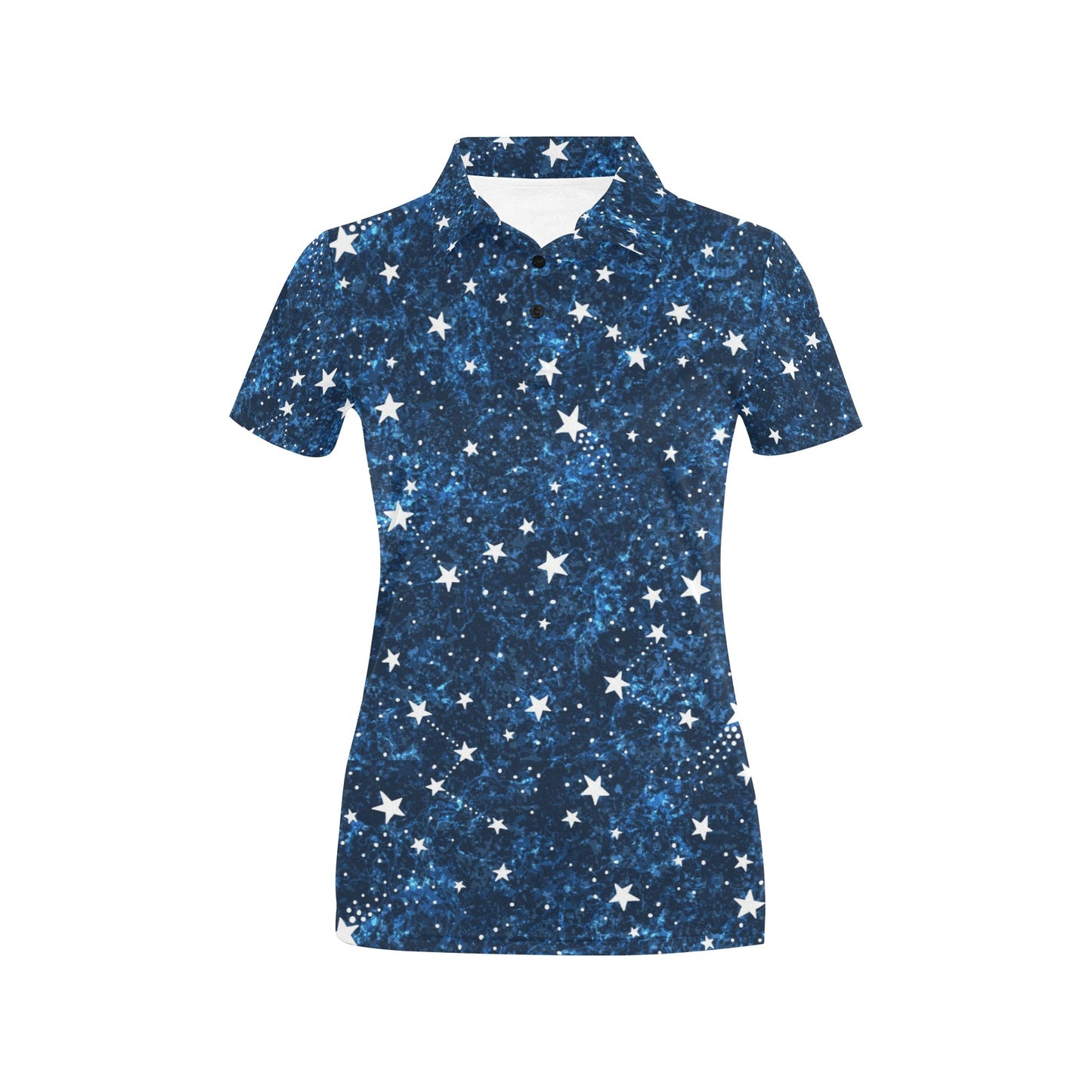 Cosmic Pattern Print Design 05 Women's Polo Shirt