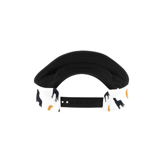 Wolf Moon Print Design LKS302 Unisex Sun Visor