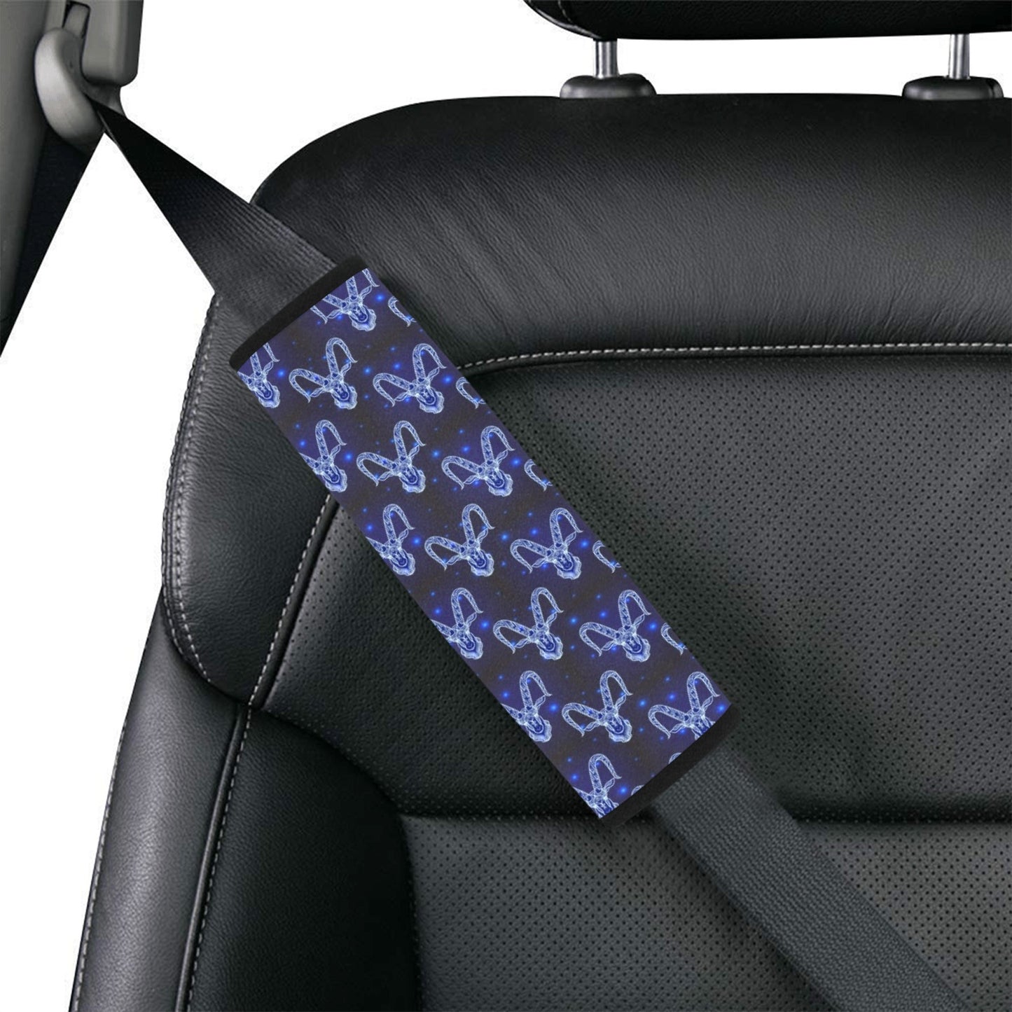 Goat Print Design LKS401 Car Seat Belt Cover