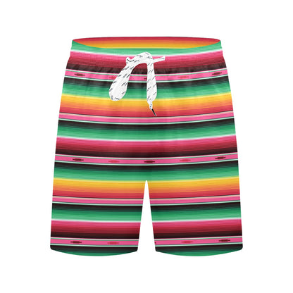 Mexican Blanket Classic Print Pattern Men's Swim Trunks Beach Shorts