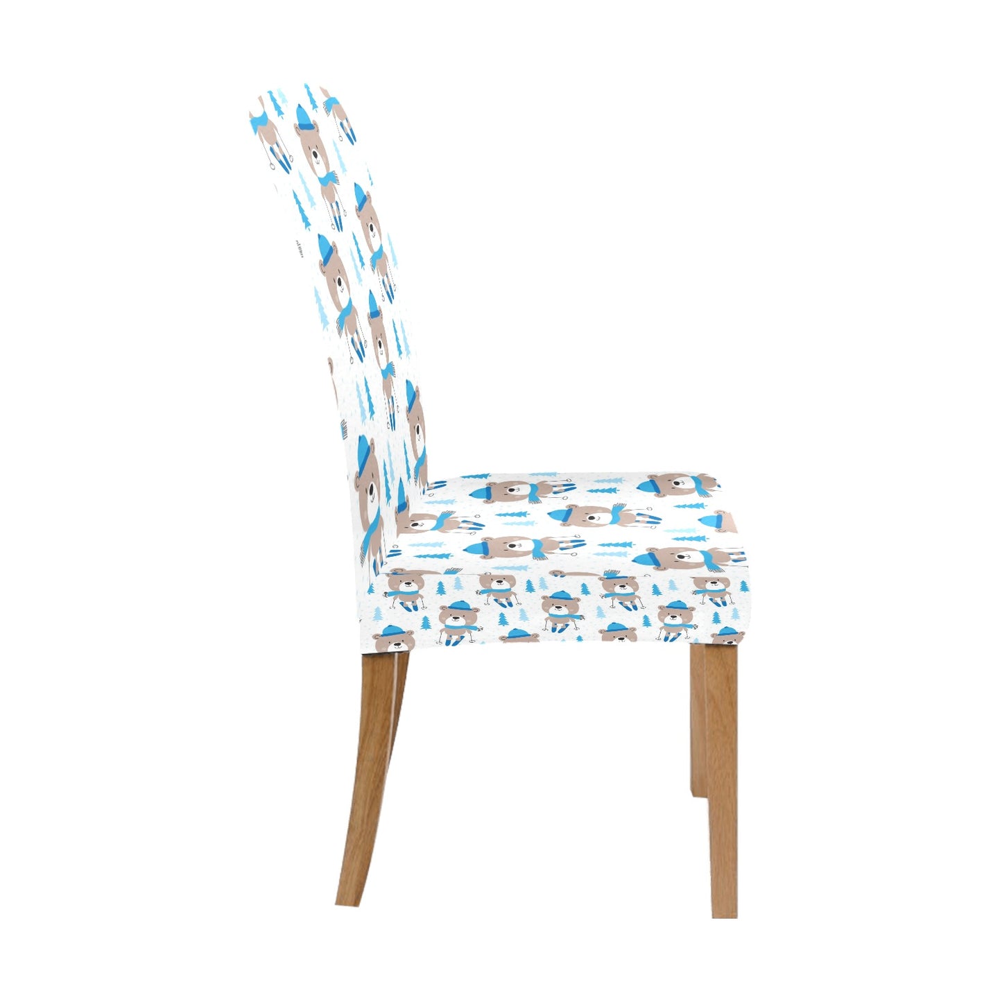 Ski Print Design LKS306 Dining Chair Slipcover