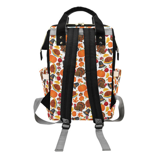 Thanksgiving Print Design LKS304 Diaper Bag Backpack