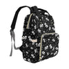 Violin Print Design LKS404 Diaper Bag Backpack