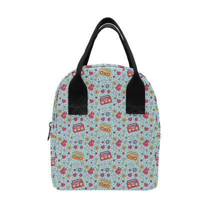Hippie Print Design LKS307 Insulated Lunch Bag