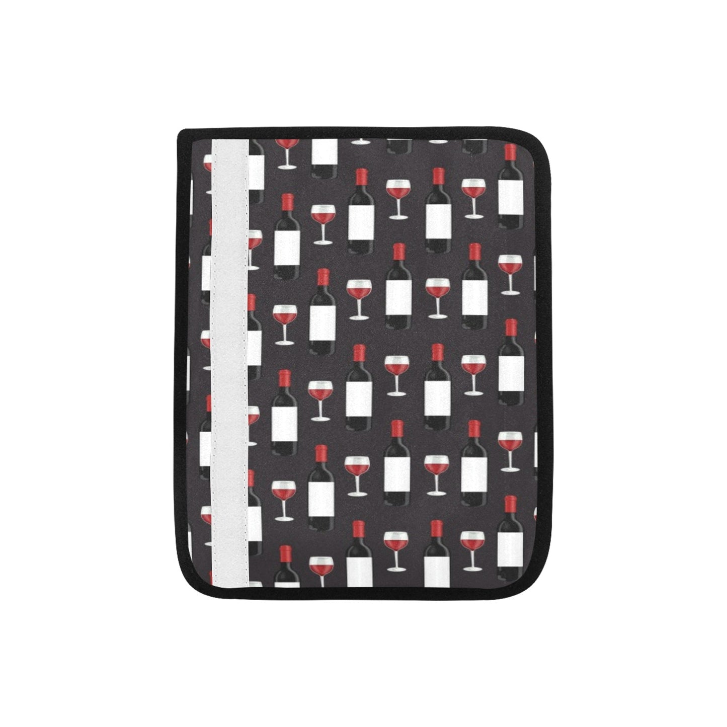 Wine Print Design LKS309 Car Seat Belt Cover