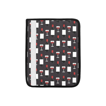 Wine Print Design LKS309 Car Seat Belt Cover