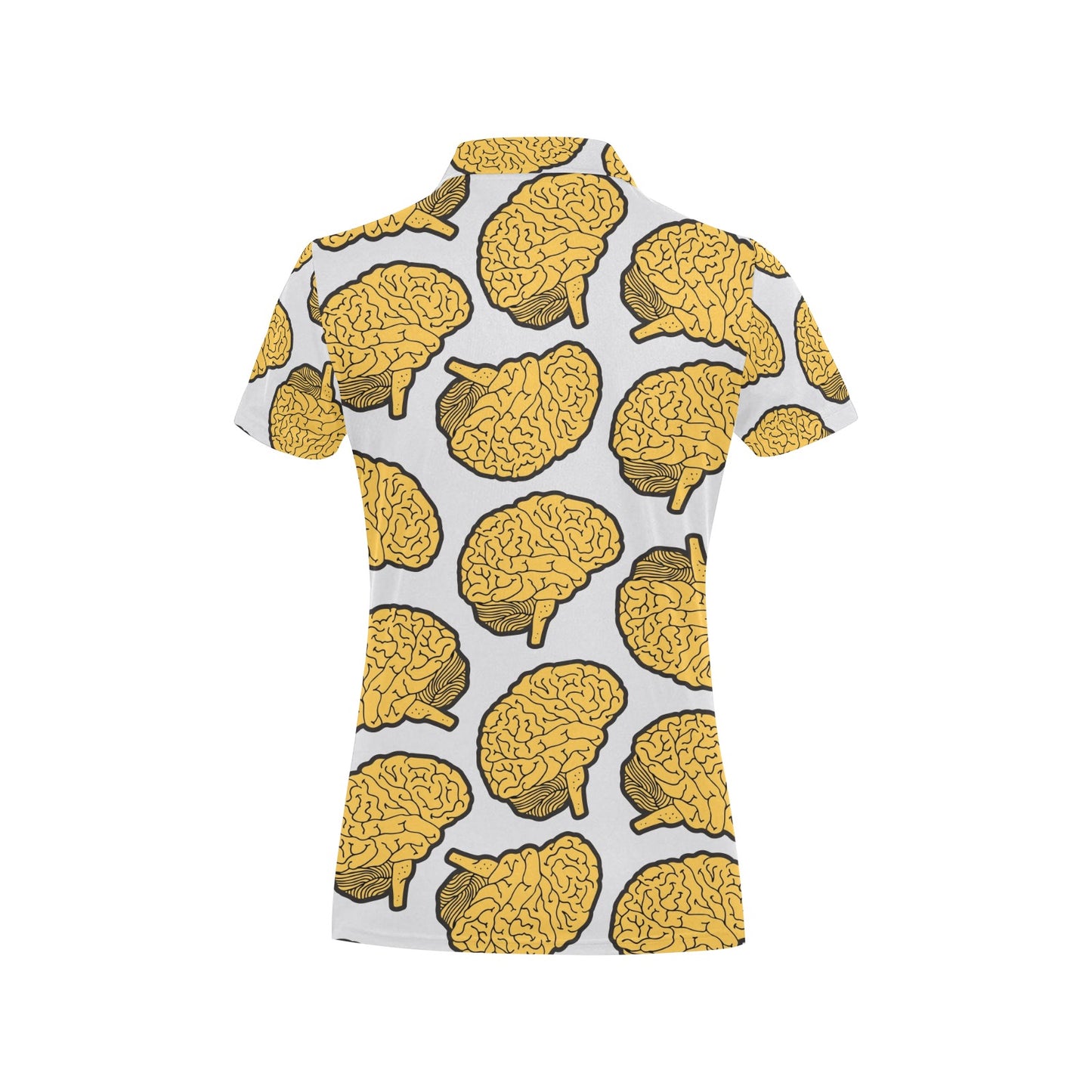 Psychology Pattern Print Design A01 Women's Polo Shirt