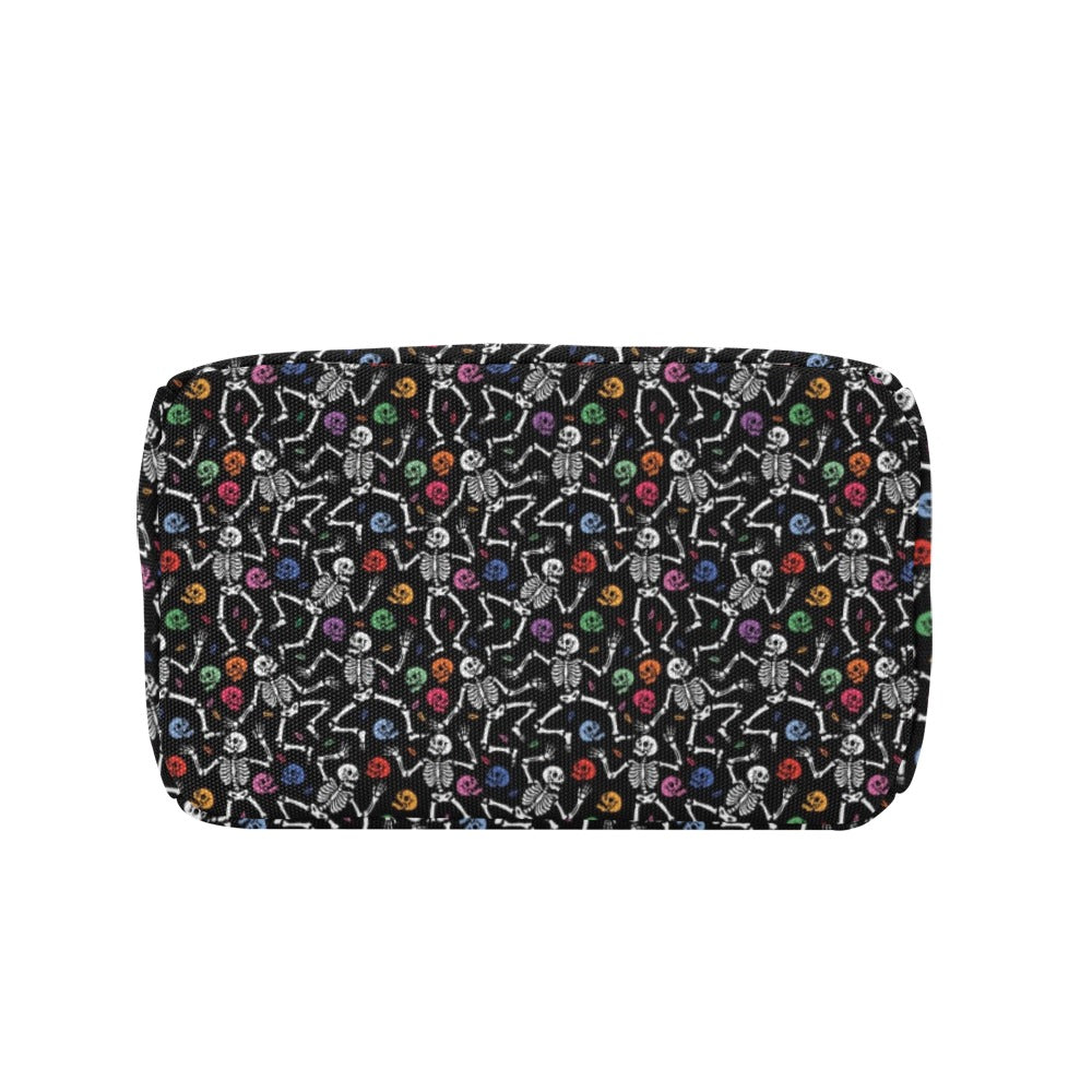 Skeleton Print Design LKS307 Insulated Lunch Bag