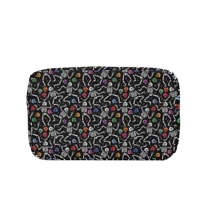 Skeleton Print Design LKS307 Insulated Lunch Bag