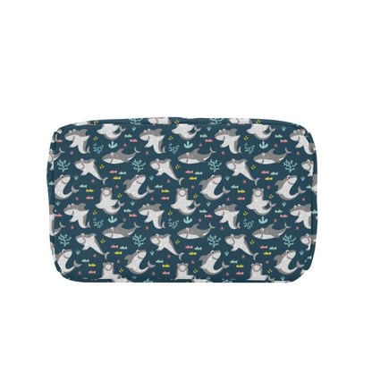 Shark Print Design LKS307 Insulated Lunch Bag