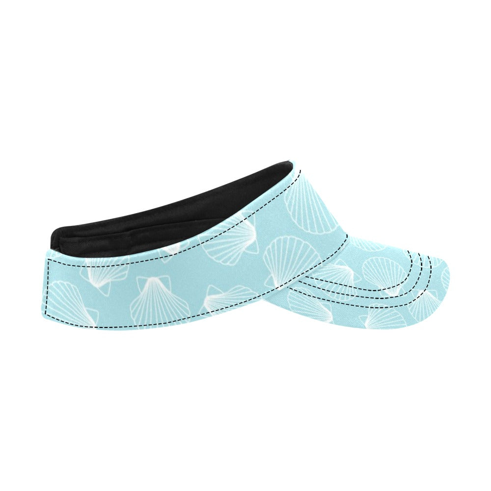 Seashell Print Design LKS3010 Unisex Sun Visor