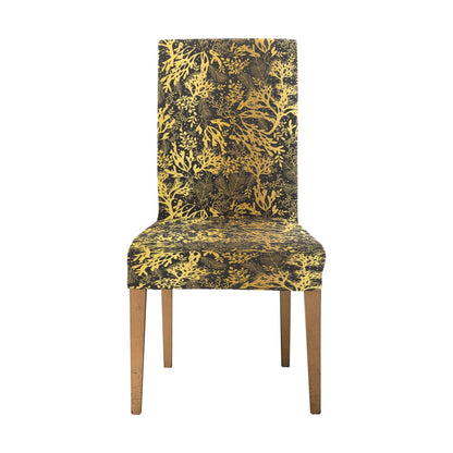 Seaweed Print Design LKS303 Dining Chair Slipcover