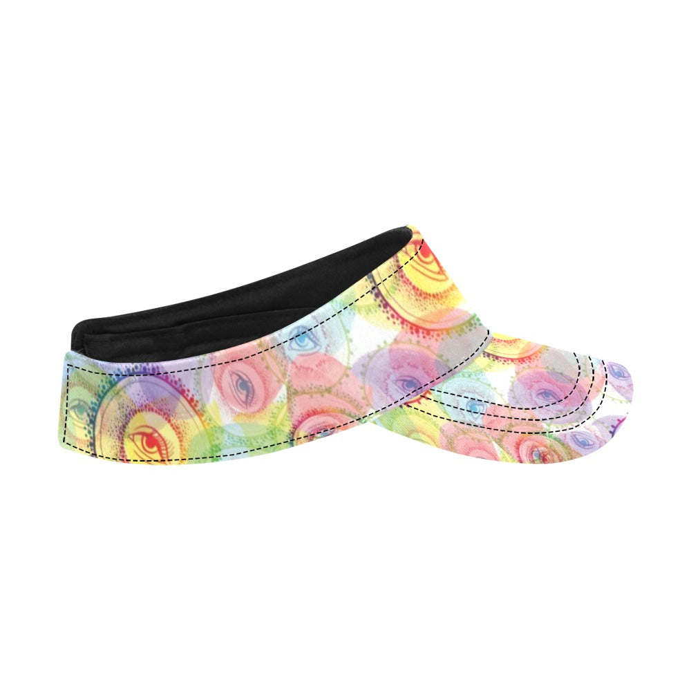 Third Eye Print Design LKS303 Unisex Sun Visor