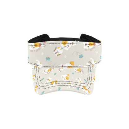 Russell Terriers Print Design LKS306 Unisex Sun Visor