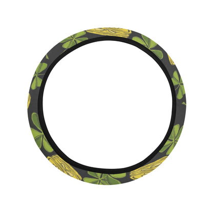 St Patricks Day Print Design LKS305 Steering Wheel Cover with Elastic Edge