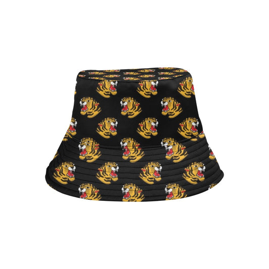 Tiger Head Print Design LKS306 Unisex Bucket Hat
