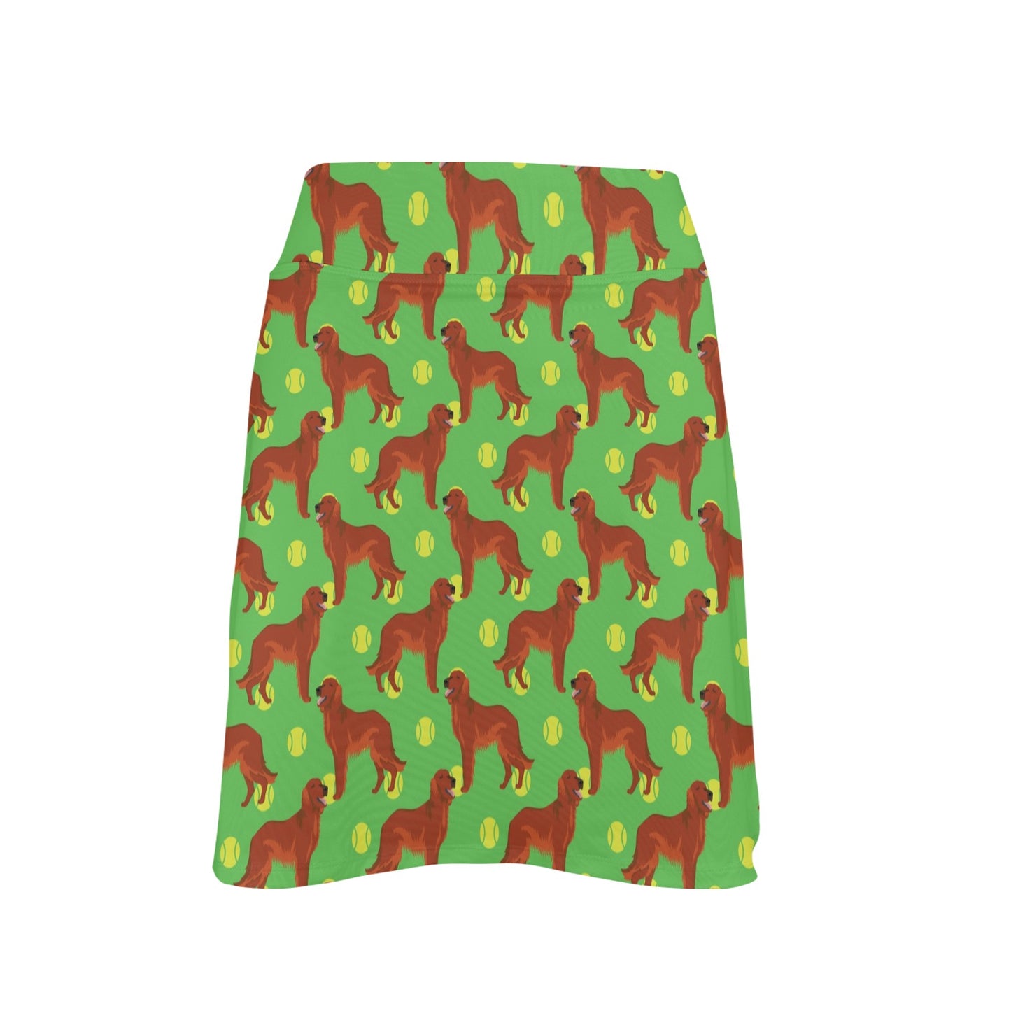 Setters Irish Print Design LKS302 17" Golf & Pickleball Skort with Pockets