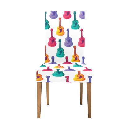 Acoustic Guitar Print Design LKS406 Dining Chair Slipcover