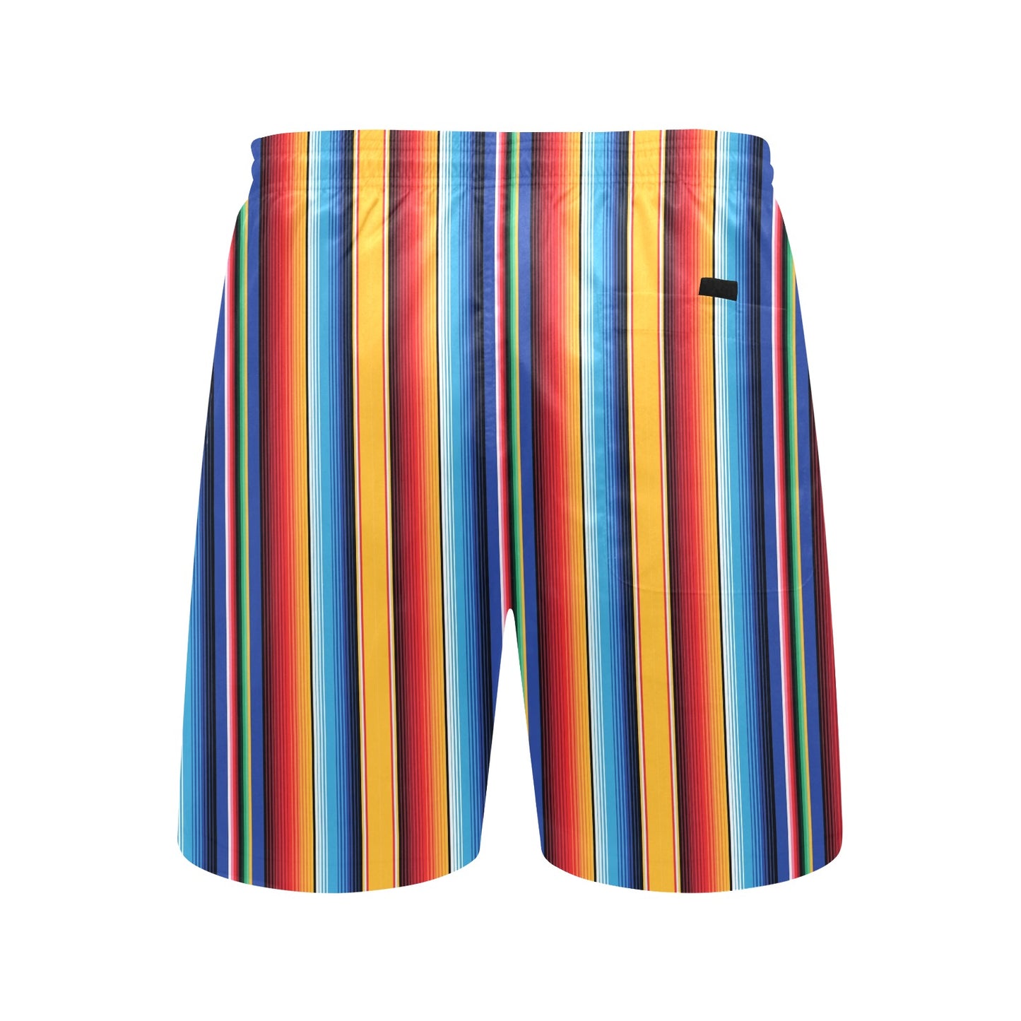 Mexican Blanket Stripe Print Pattern Men's Swim Trunks Beach Shorts