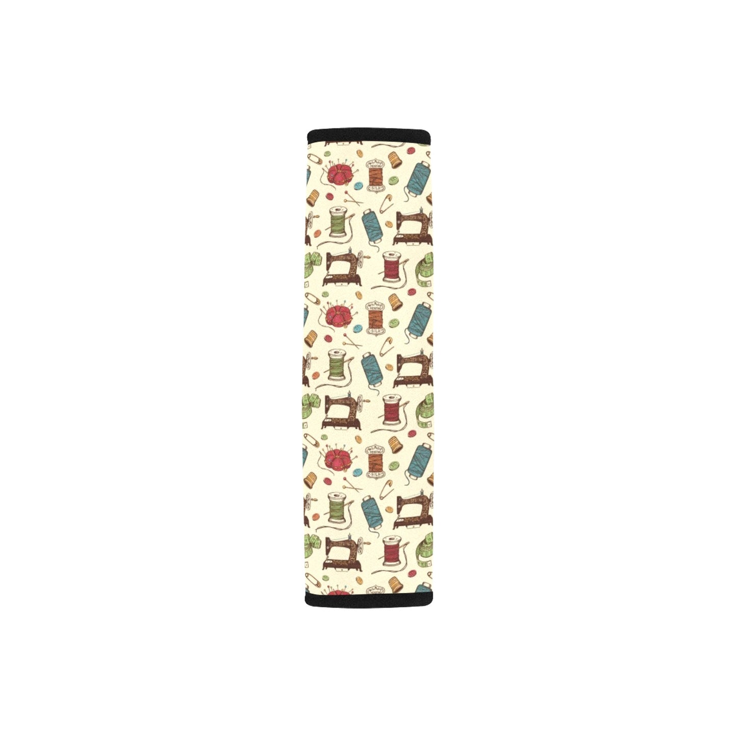 Sewing Equipment Print Design LKS303 Car Seat Belt Cover