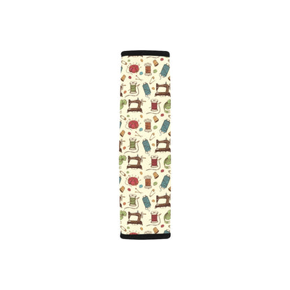 Sewing Equipment Print Design LKS303 Car Seat Belt Cover