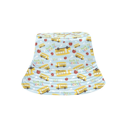School Bus Back To School Print Design LKS303 Unisex Bucket Hat