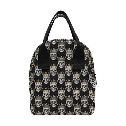 Skull King Print Design LKS3010 Insulated Lunch Bag