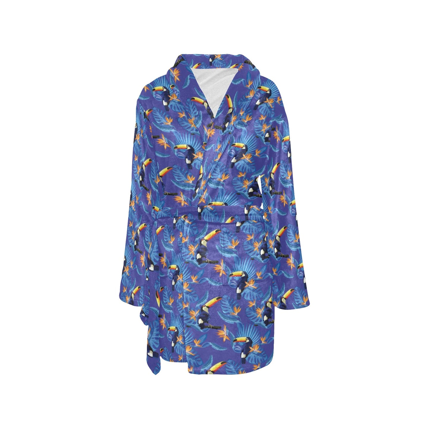 Toucan Print Design LKS306 Women's Fleece Robe