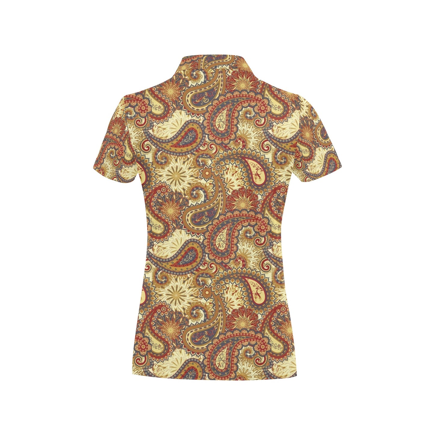 Boho Pattern Print Design 08 Women's Polo Shirt