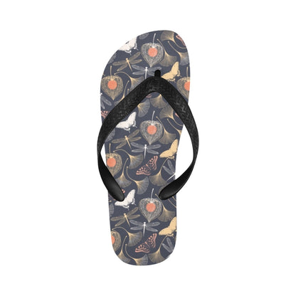 Dragonfly Print Design LKS404 Flip Flops