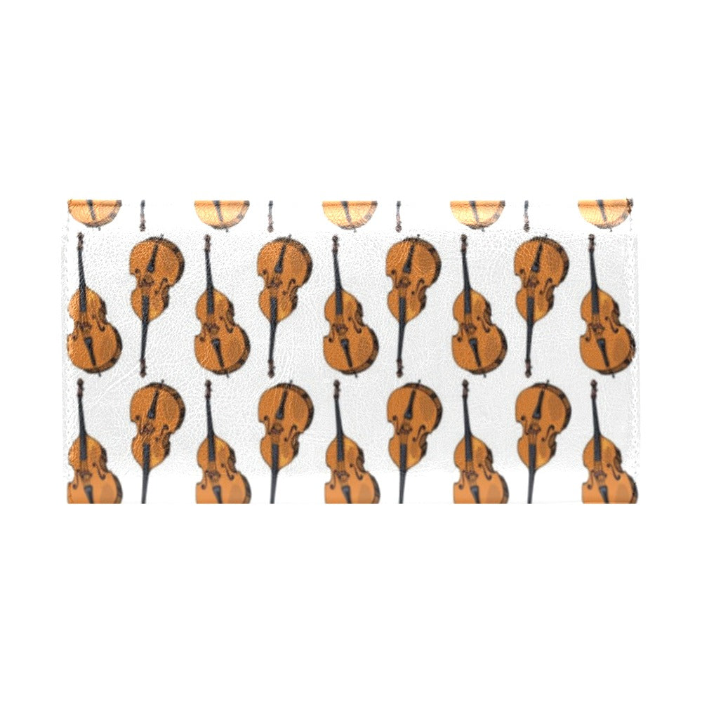 Cello Print Design LKS403 Women's Trifold Wallet