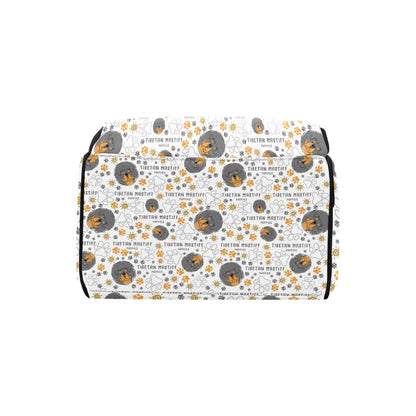 Tibetan Mastiffs Print Design LKS302 Diaper Bag Backpack