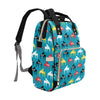 Piano Print Design LKS403 Diaper Bag Backpack