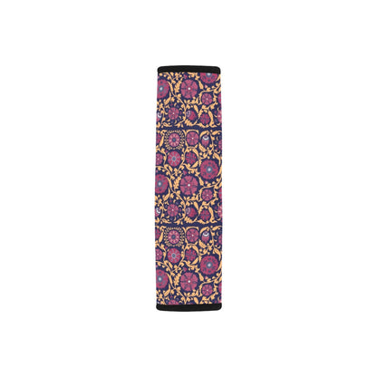 Suzani Print Design LKS303 Car Seat Belt Cover