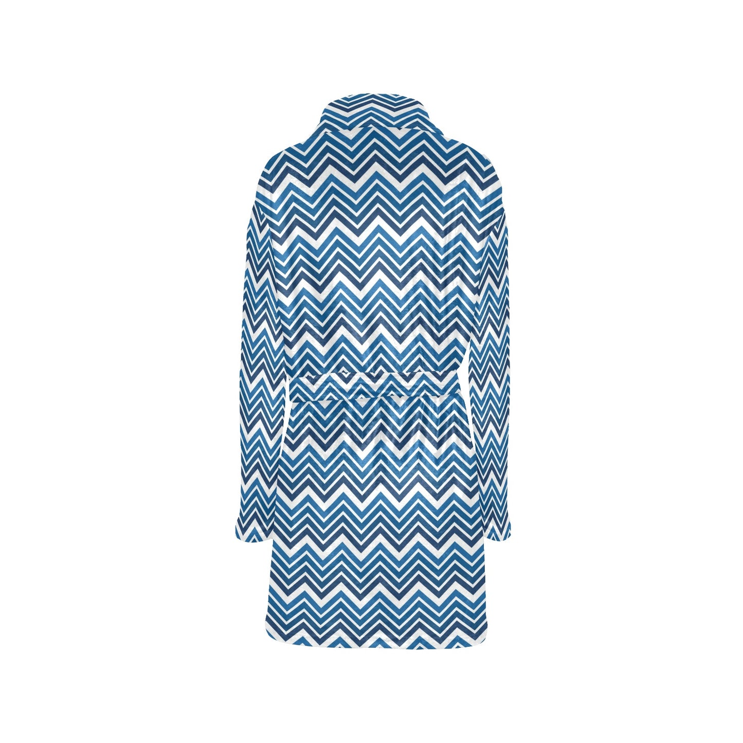 Chevron Print Design LKS403 Women's Fleece Robe