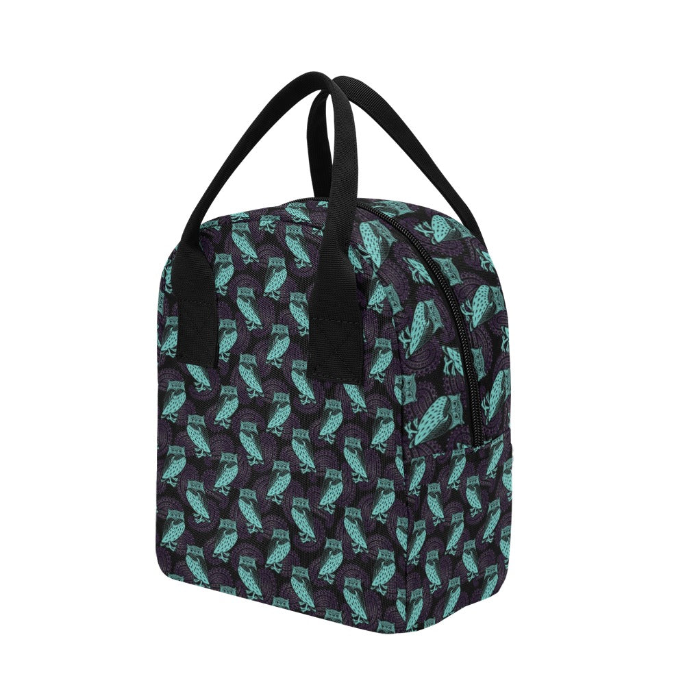 Tribal Pattern Print Design LKS3010 Insulated Lunch Bag