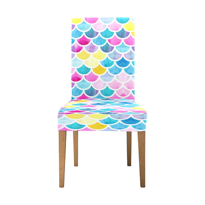 Scales Print Design LKS402 Dining Chair Slipcover