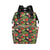 Hibiscus Red With Parrotprint Design LKS303 Diaper Bag Backpack