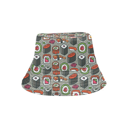 Sushi Print Design LKS301 Unisex Bucket Hat