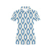 Ikat Pattern Print Design 02 Women's Polo Shirt