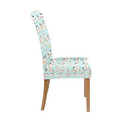 Cattle Print Design LKS403 Dining Chair Slipcover