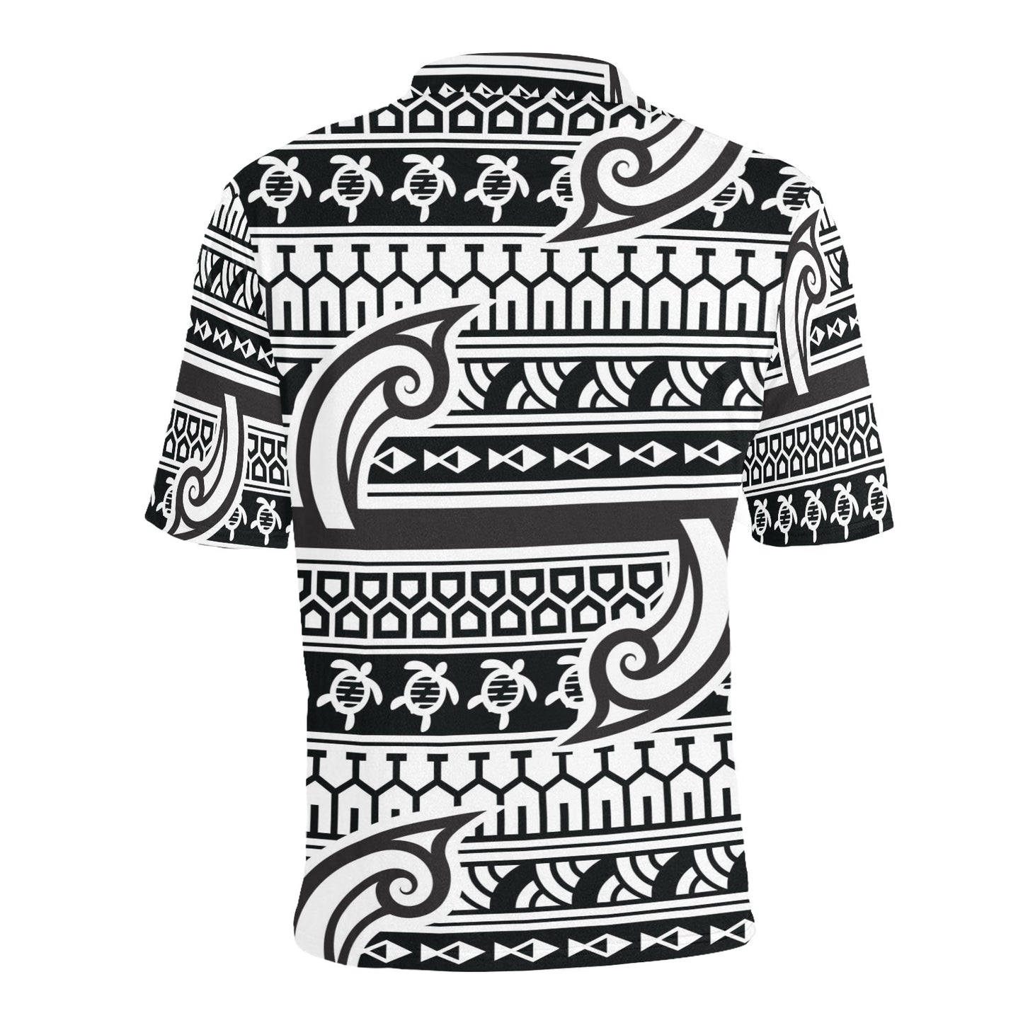 Samoan Style Print Design LKS305 Men Polo Shirt